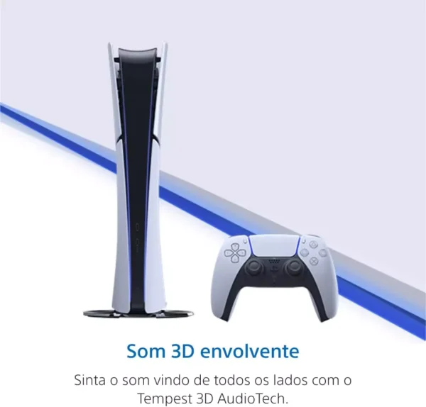 PlayStation®5 Slim Edição Digital com 2 Jogos - 06