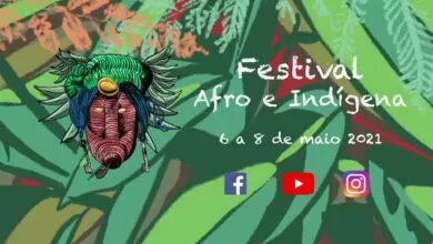 banner promocional do festival afro e indígena